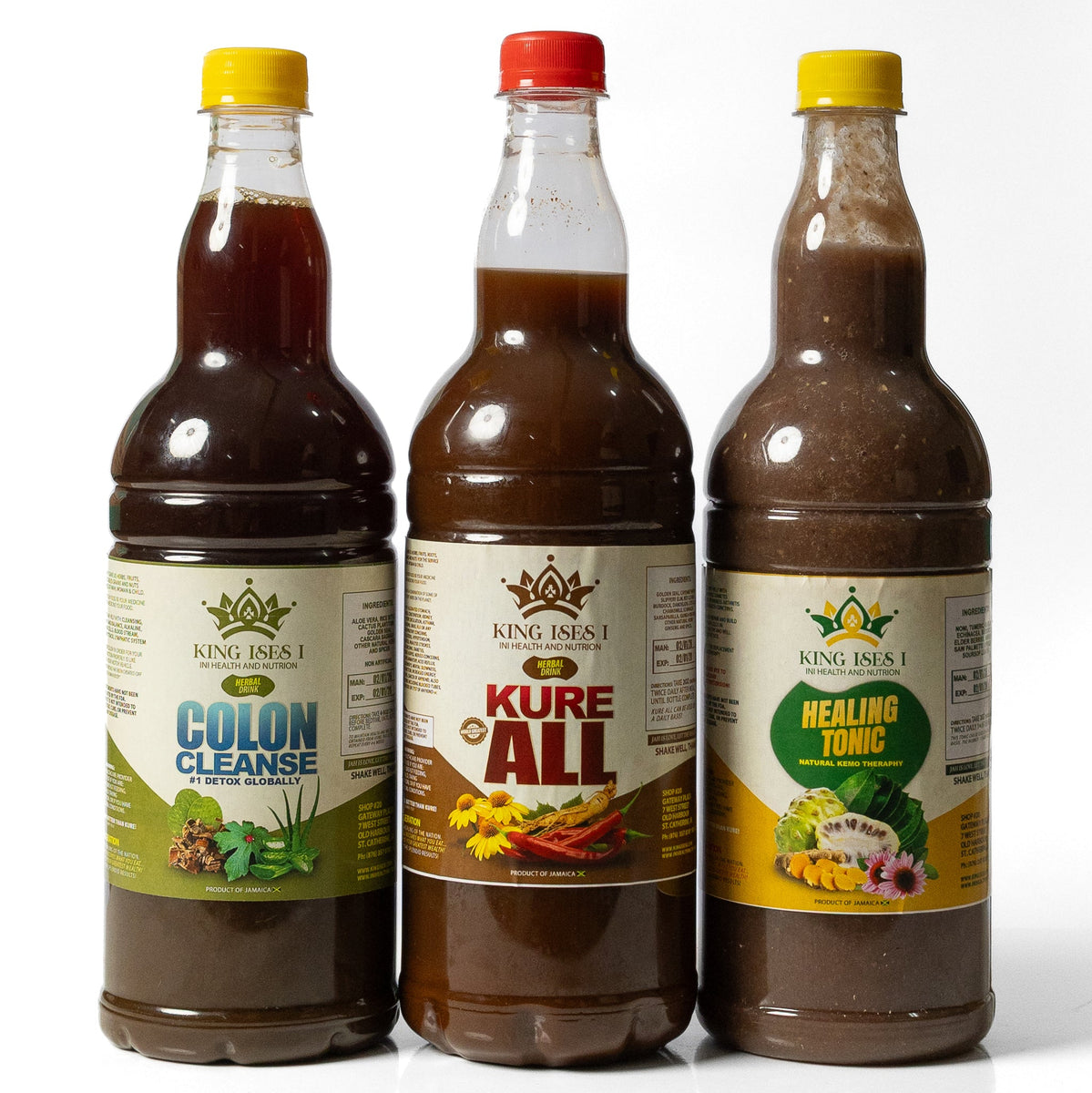 MAGIC 3 - Colon Cleanse, Kure All & Healing Tonic (32oz Each)
